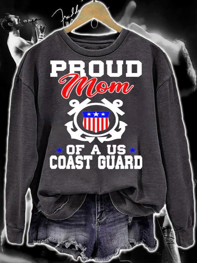 Proud US Coast Guard Mom T-Shirt t-shirt