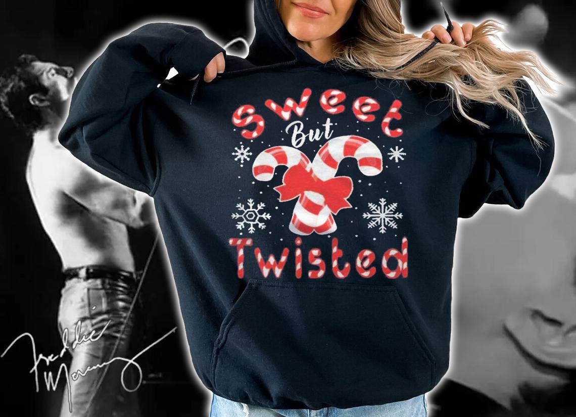 Sweet but twisted candy cane T-shirt t-shirt hoodie