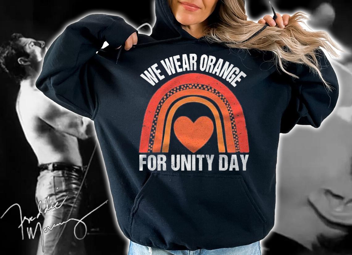 Unity Day Shirt Orange Rainbow We Wear Orange For Unity Day Shirt t-shirt hoodie