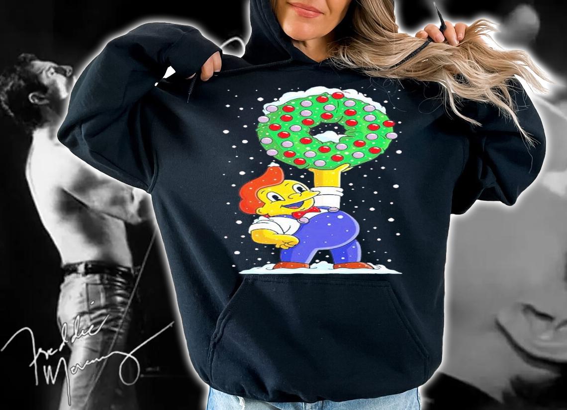 Festive Donut Christmas Shirt t-shirt hoodie