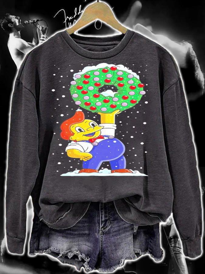 Festive Donut Christmas Shirt t-shirt sweatshirt