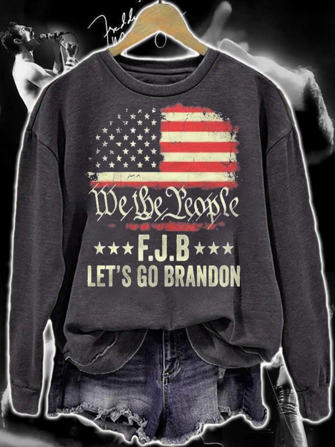 We The People Lets Go Brandon Conservative Anti Liberal Shirt t-shirt