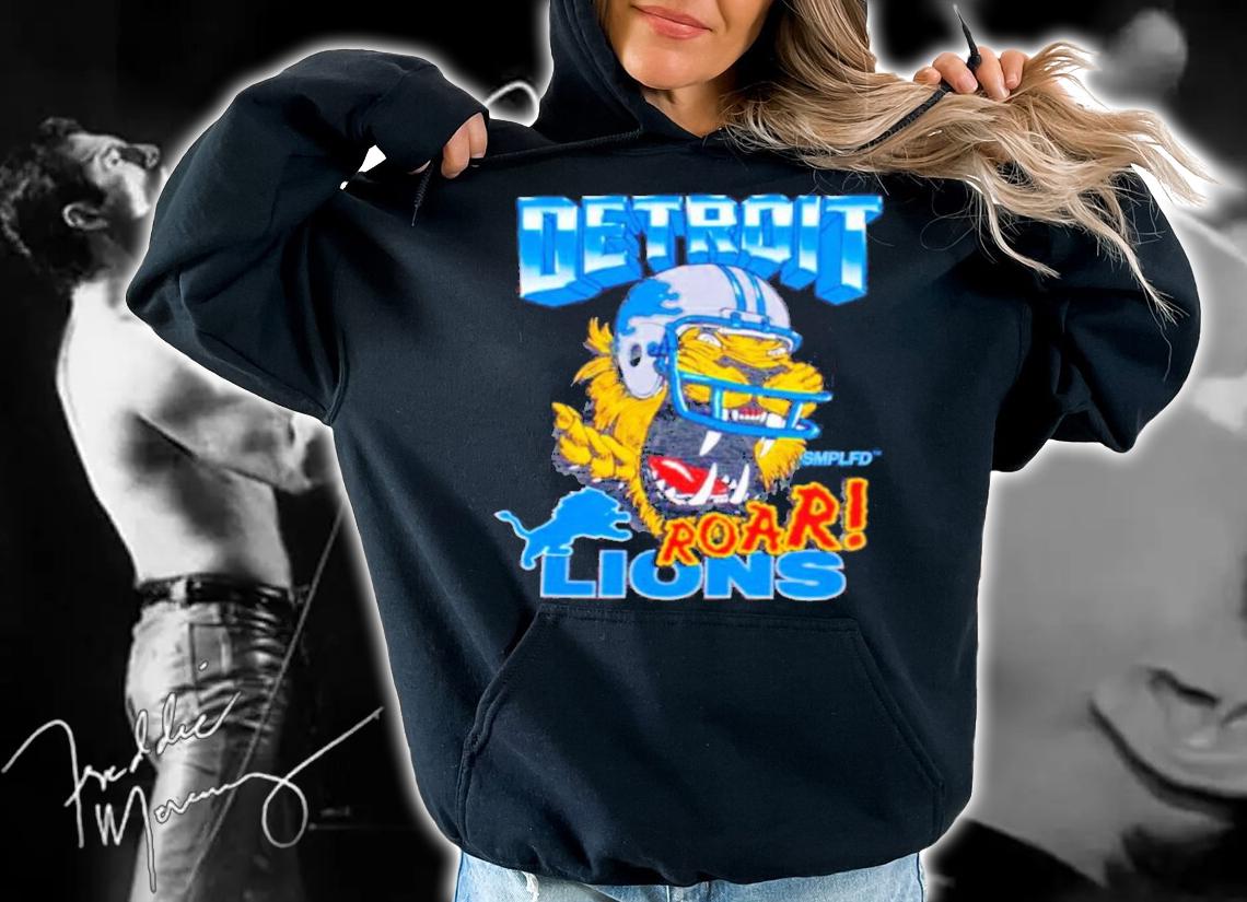 Coach Brad Holmes Wearing Detroit Lions Roar X Smplfd Shirt t-shirt hoodie