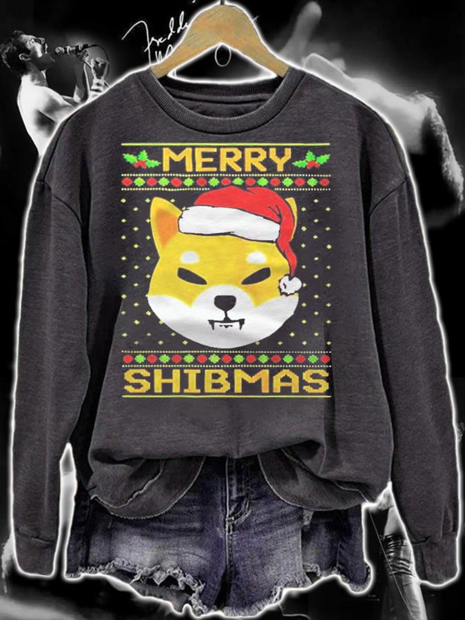Merry Shibmas Christmas T-shirt t-shirt sweatshirt