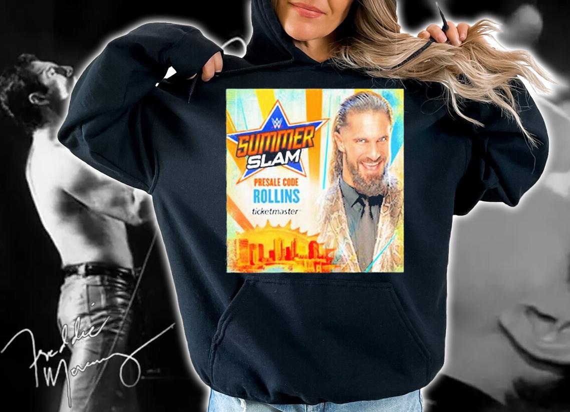 Seth Rollins SummerSlam 2022 WWE T-Shirt t-shirt hoodie