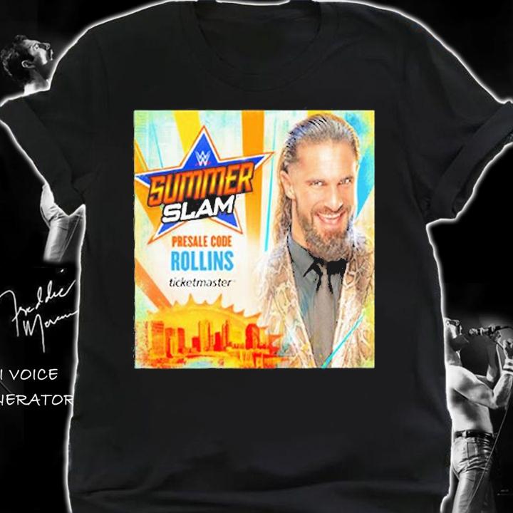 Seth Rollins SummerSlam 2022 WWE T-Shirt t-shirt shirt