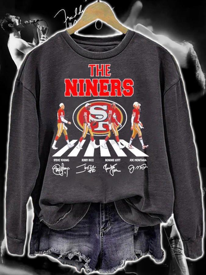 The Niners San Francisco 49ers Signatures Abbey Road Shirt t-shirt sweatshirt