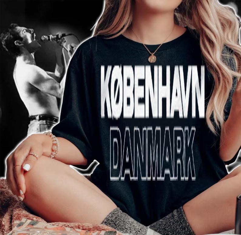 Kobenhavn Danish Capital Copenhagen Gift shirt t-shirt woman shirt