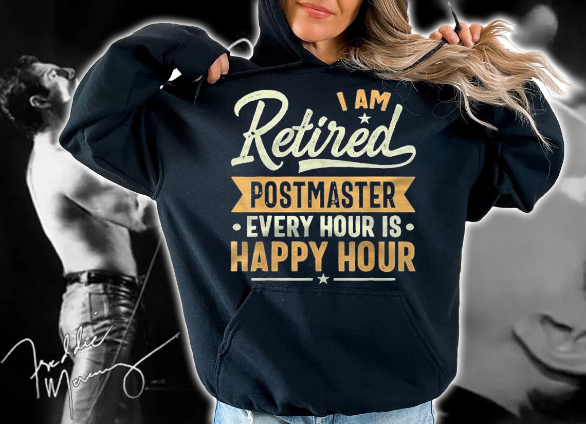 Retired Postmaster Gift Ideas  Postmaster Retired Gifts Shirt t-shirt hoodie