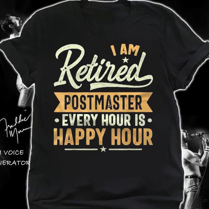Retired Postmaster Gift Ideas  Postmaster Retired Gifts Shirt t-shirt shirt