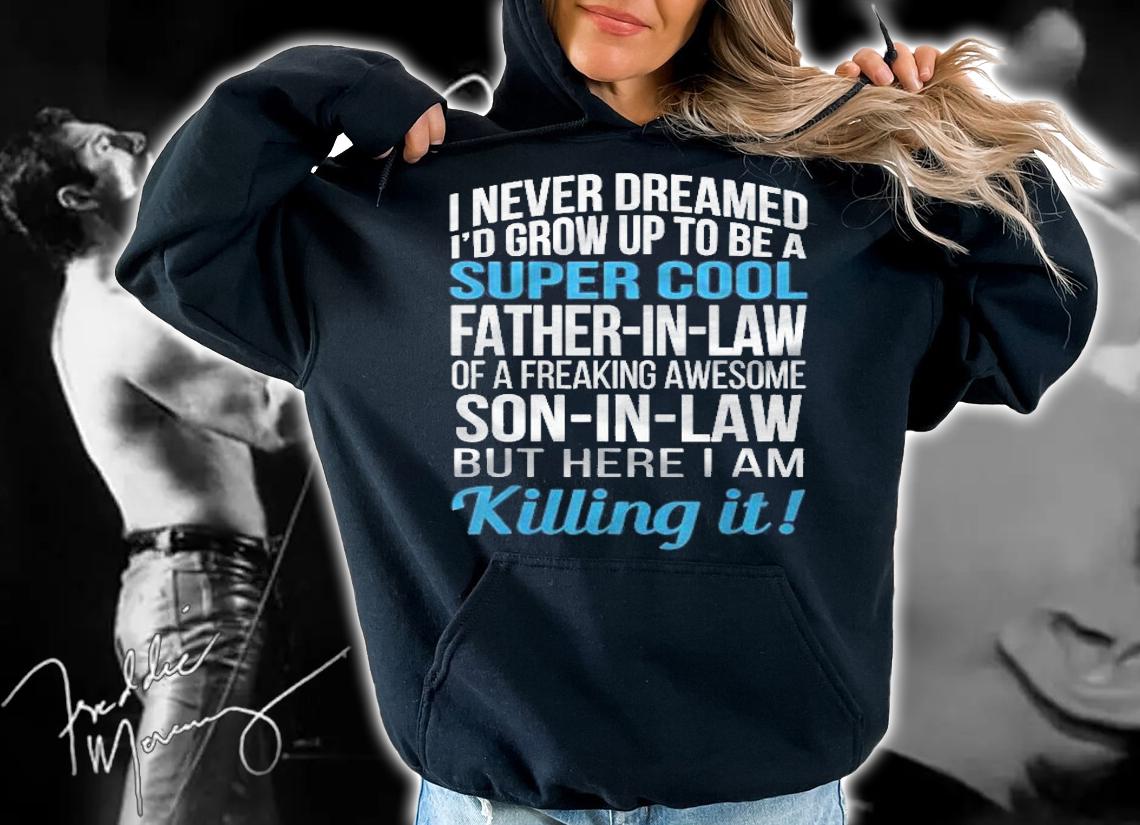 Super Cool Father In Law Of Son In Law Funny Gift Shirt t-shirt hoodie
