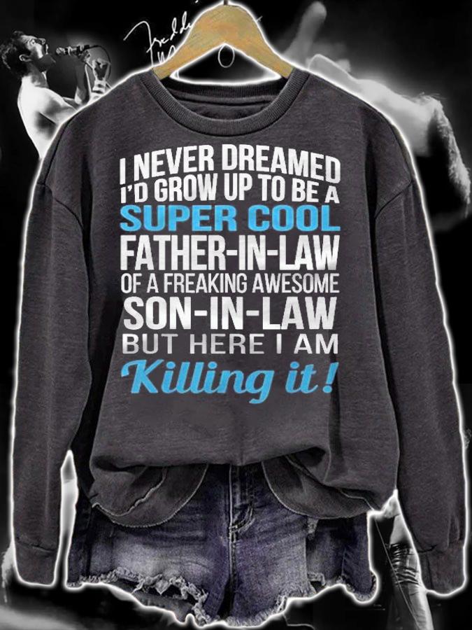 Super Cool Father In Law Of Son In Law Funny Gift Shirt t-shirt sweatshirt