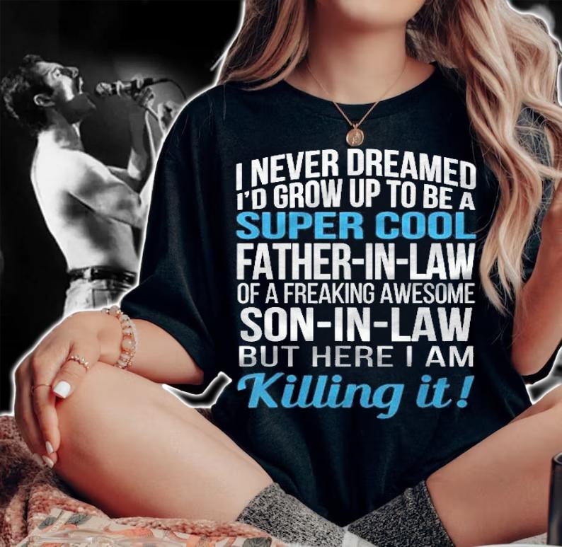 Super Cool Father In Law Of Son In Law Funny Gift Shirt t-shirt woman shirt