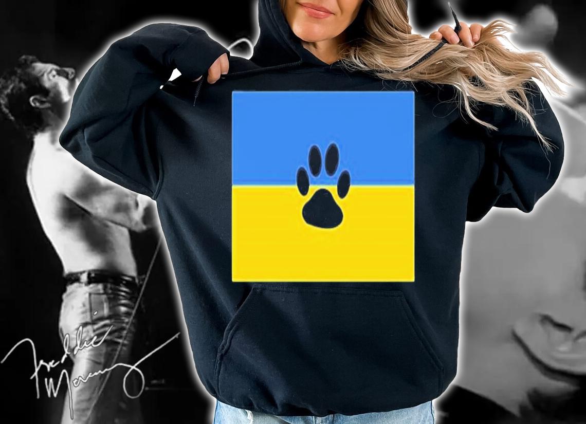 Ukraine Russian War Support Animal Ukraine T-Shirt t-shirt