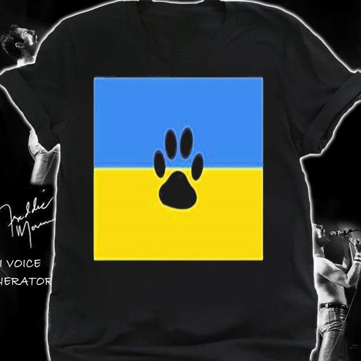 Ukraine Russian War Support Animal Ukraine T-Shirt t-shirt