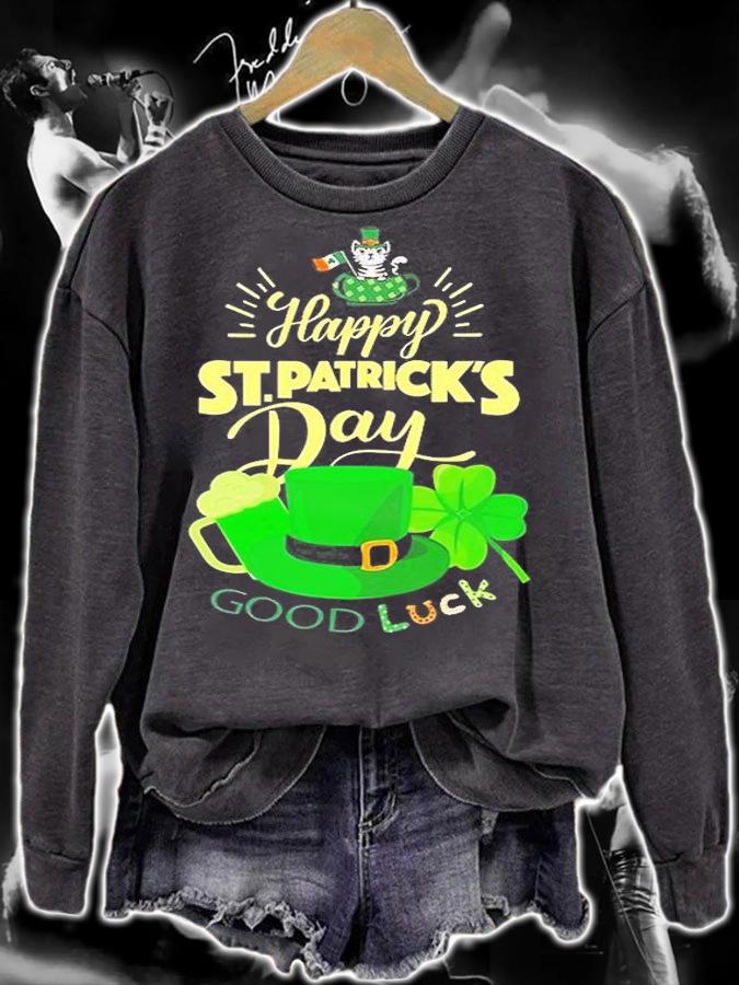 Happy St. Patricks Day Good Luck T-Shirt t-shirt sweatshirt