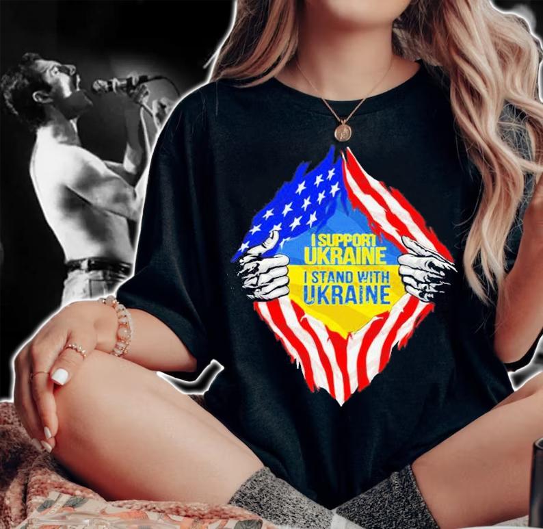 I Support Ukraine I Stand With Ukraine Shirt t-shirt