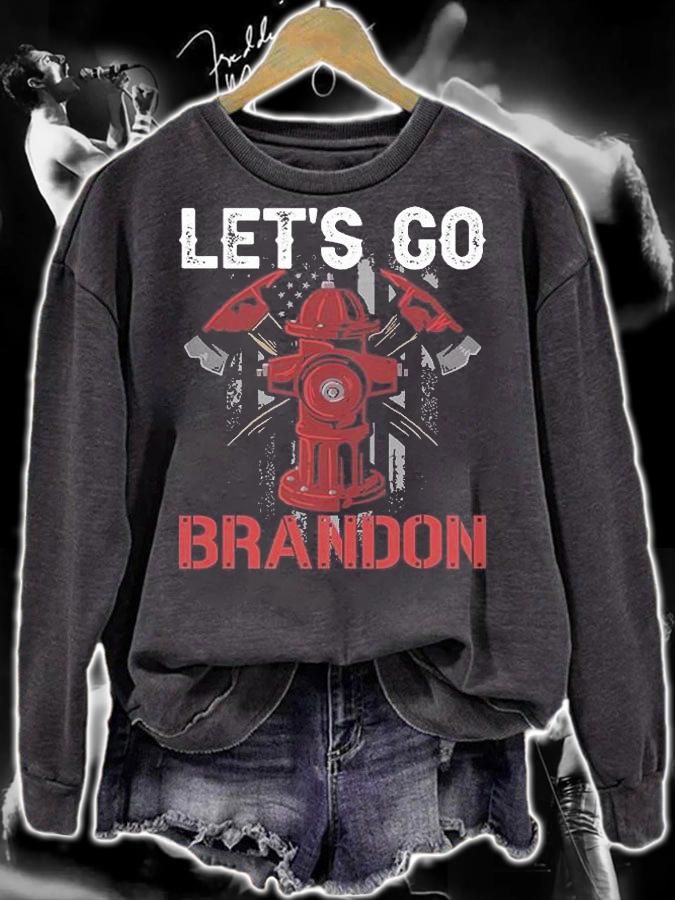 Let's Go Brandon Biden Funny FJB Vintage Impeach Biden T-Shirt t-shirt sweatshirt