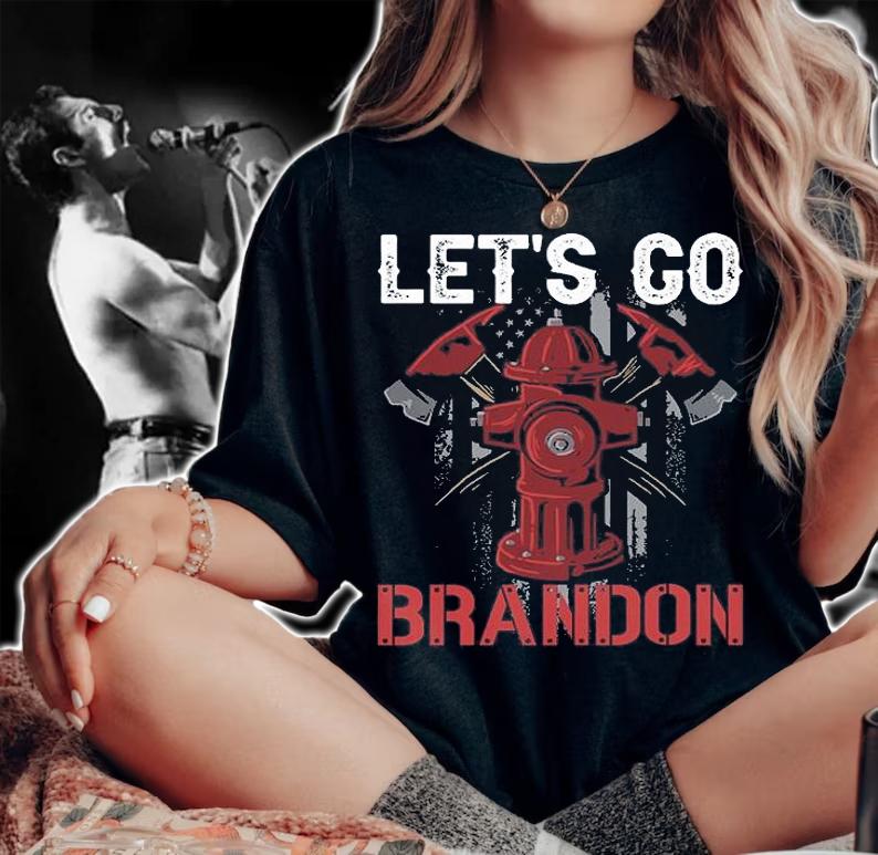 Let's Go Brandon Biden Funny FJB Vintage Impeach Biden T-Shirt t-shirt woman shirt