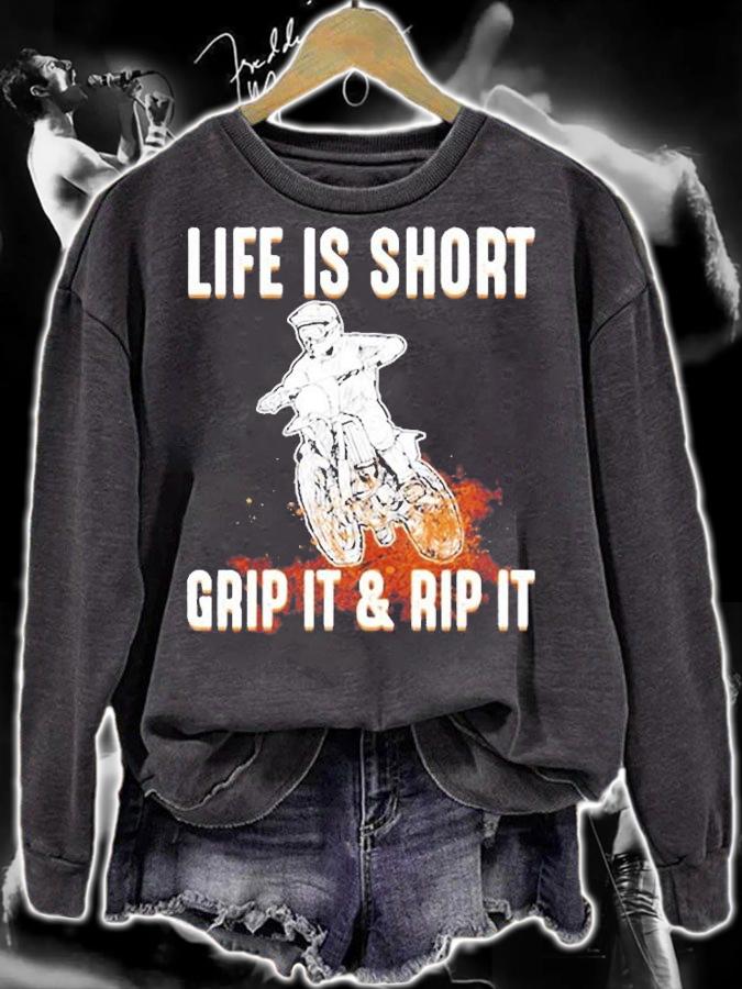 Life Is Short So Grip It And Rip It T-Shirt t-shirt
