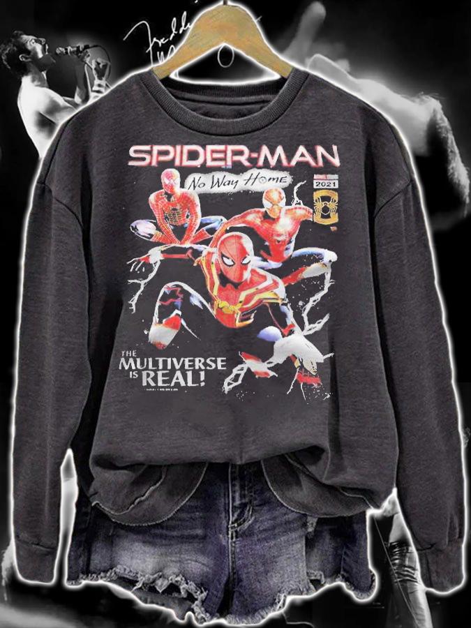 Marvel Spider-Man No Way Home The Multiverse Is Real poster T-shirt t-shirt sweatshirt