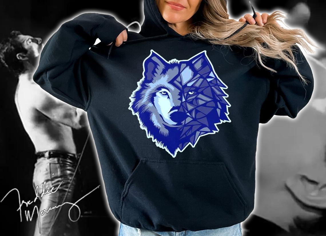 Mountain Wolf Gift Geometric Wolves T-Shirt t-shirt