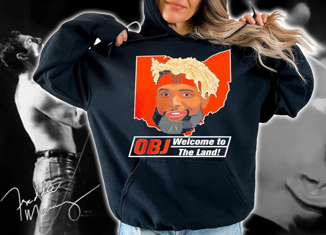 Odell Beckham Jr Browns Obj Clealand Welcome To The Land T-Shirt t-shirt hoodie