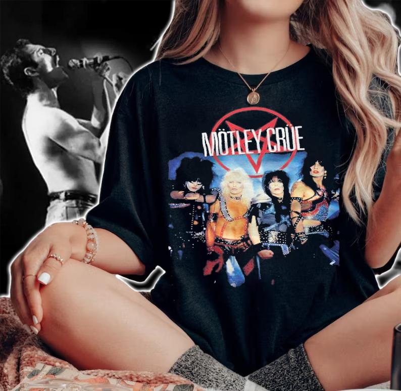 Perfect Coll Motley Crue T-shirt t-shirt woman shirt