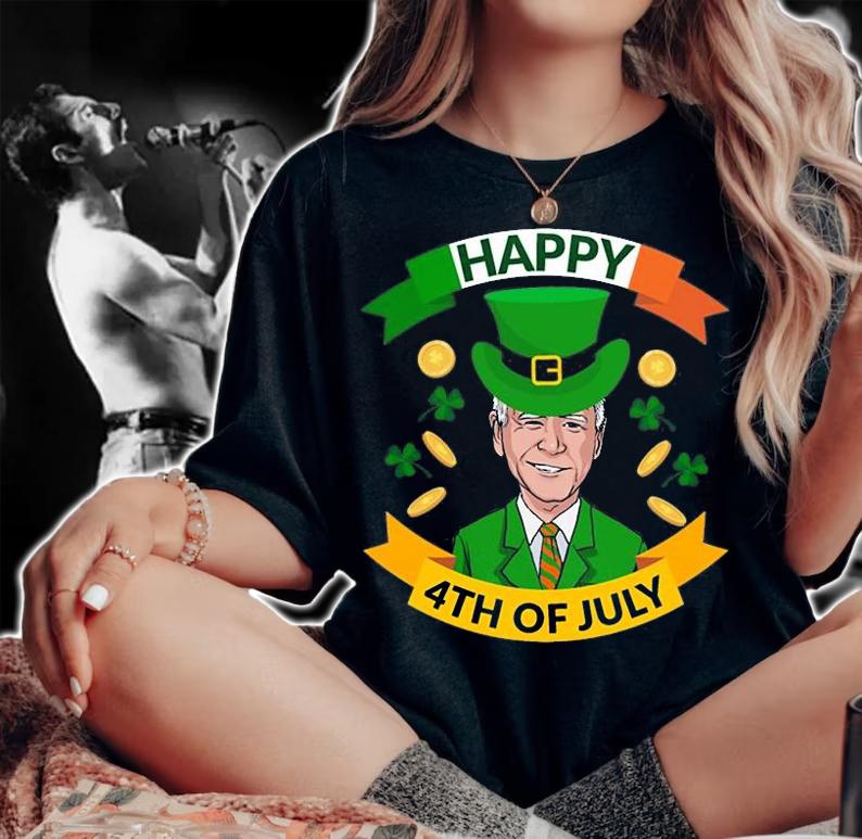 Sarcastic Biden 4Th Of July St Patrick's Day Gift T-Shirt t-shirt