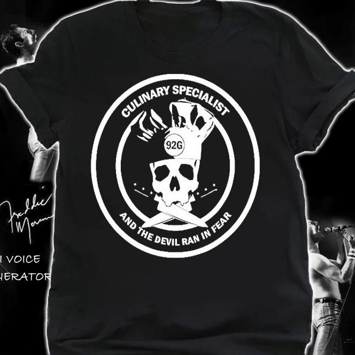 Culinary Specialist 92G Us Army Veteran Humor T-Shirt t-shirt