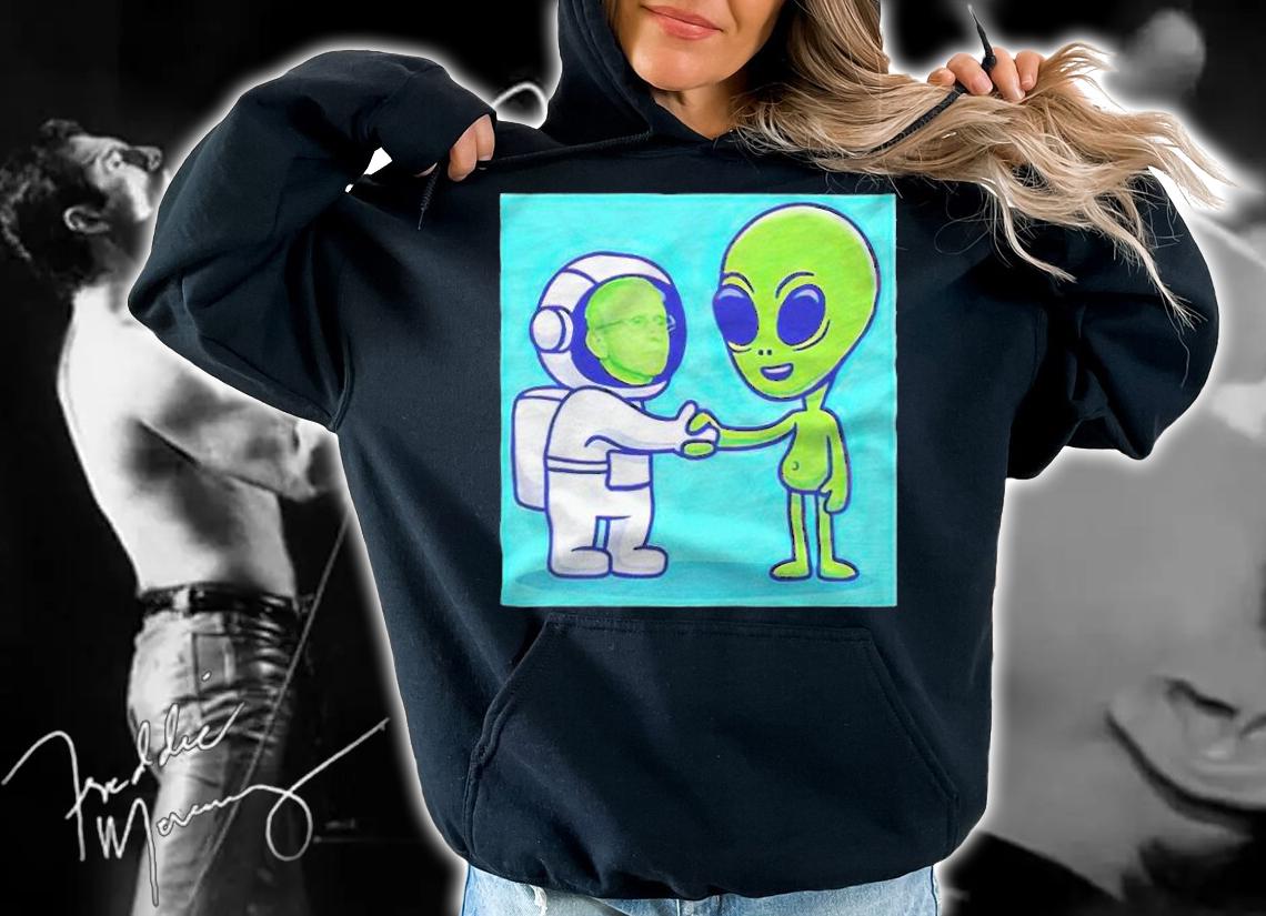 Fauci Alien UFO funny T-shirt t-shirt hoodie