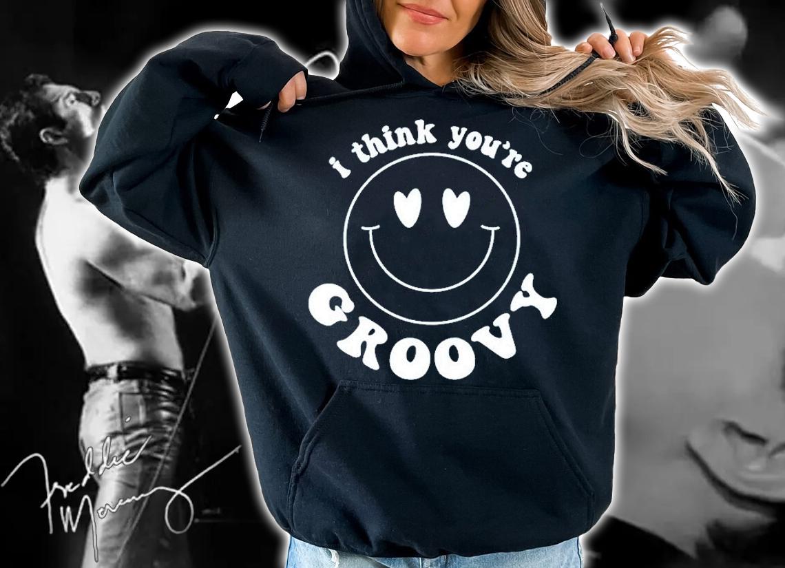 I Think You're Groovy Svg Png T-Shirt t-shirt