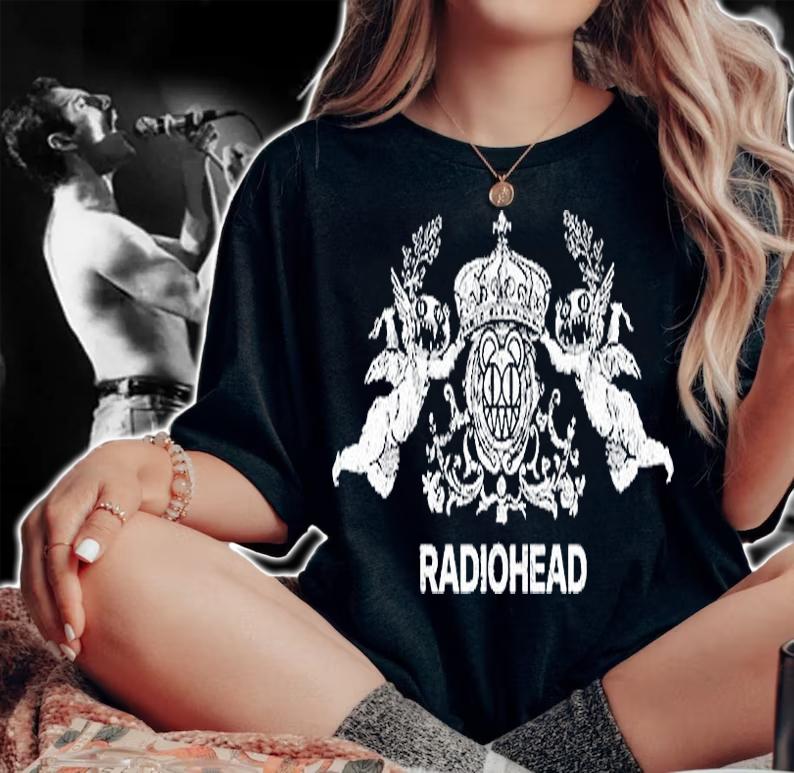 Savannah Guthrie R13 Black Radiohead T-Shirt t-shirt woman shirt