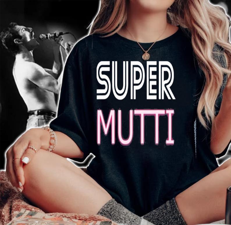 Super Mutti German Mothers Day Stuff Deutsche German Mom T-shirt t-shirt