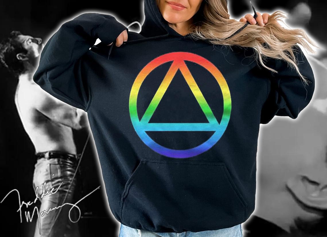 Clean Sober Lesbian Recovery Aa Na Sobriety Lgbt Gay Pride Pullover Shirt t-shirt