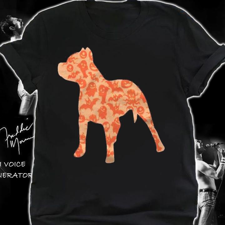 Halloween Costume Dog Lover Pitbull Gift Pitbull Halloween Shirt t-shirt