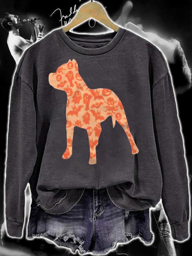 Halloween Costume Dog Lover Pitbull Gift Pitbull Halloween Shirt t-shirt