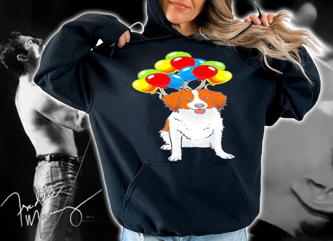 Kooikerhondje With Ballons T-Shirt t-shirt hoodie