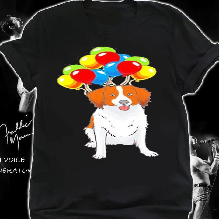 Kooikerhondje With Ballons T-Shirt t-shirt shirt