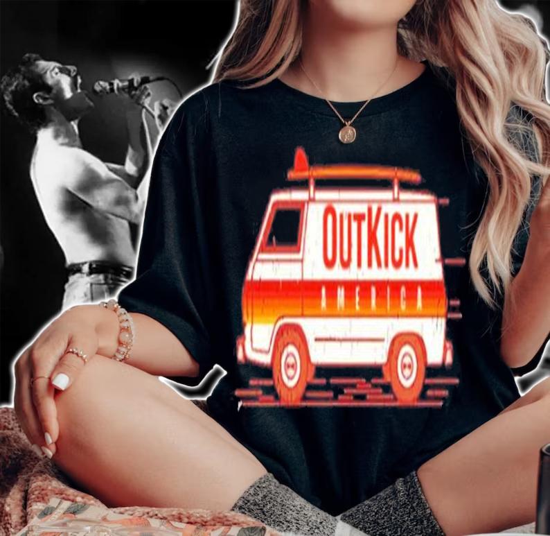 OutKick America T-Shirt t-shirt woman shirt