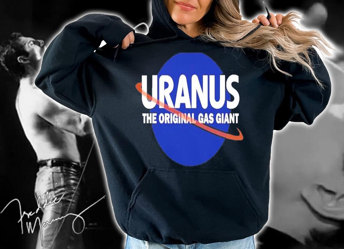 Uranus The Original Gas Giant Charlotte Clymer Space Center Houston Shirt t-shirt hoodie