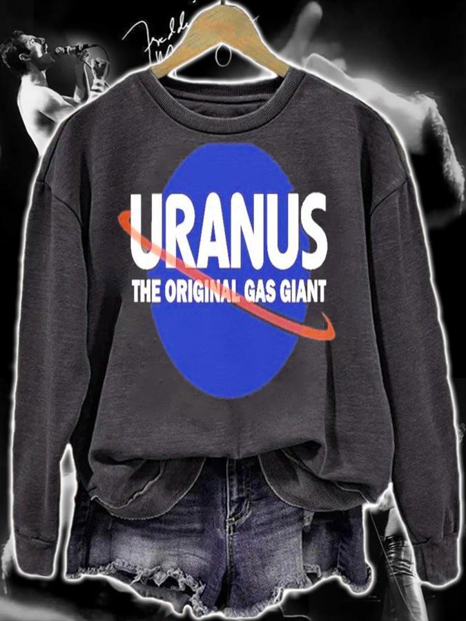 Uranus The Original Gas Giant Charlotte Clymer Space Center Houston Shirt t-shirt sweatshirt