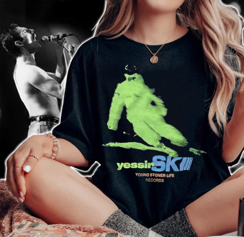 Yessirskiii Young Stoner Life Records T-shirt t-shirt woman shirt