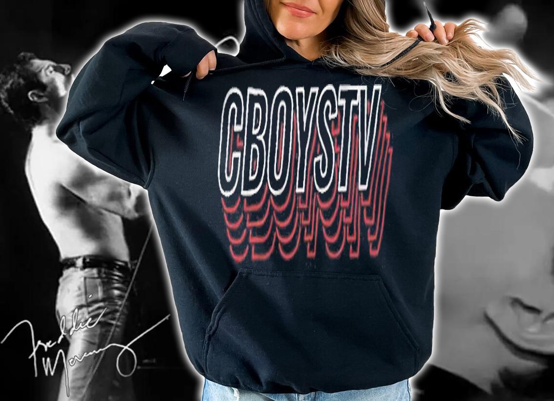 Cboystv layer logo T-shirt hoodie
