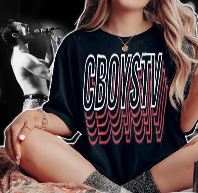 Cboystv layer logo T-shirt woman shirt