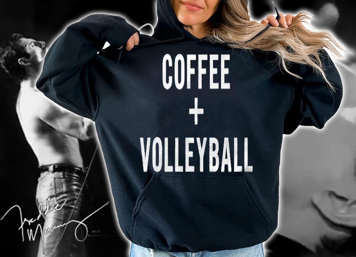Coffee + Volleyball For Volleyball Player shirt