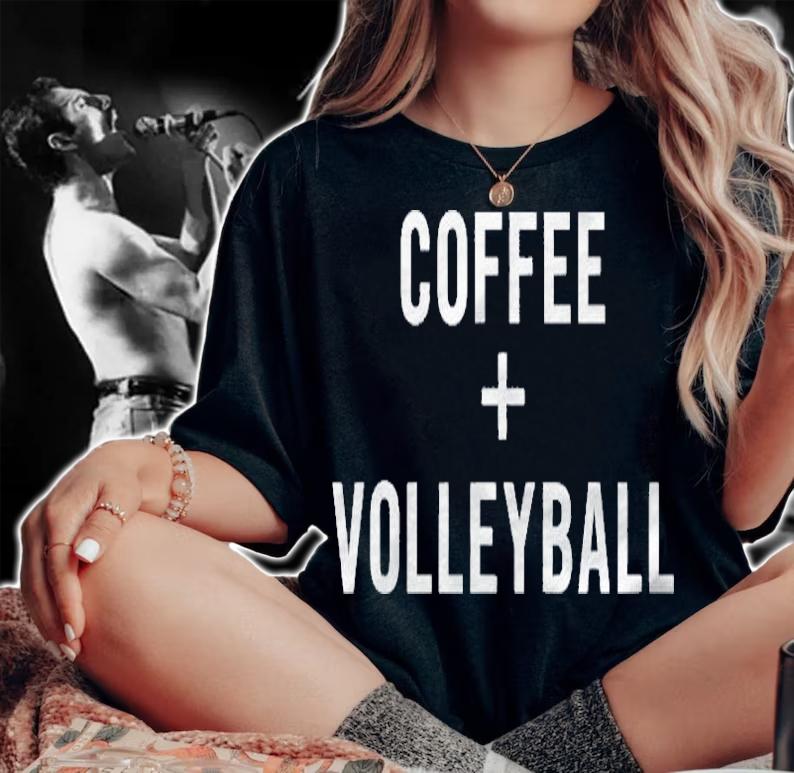 Coffee + Volleyball For Volleyball Player shirt