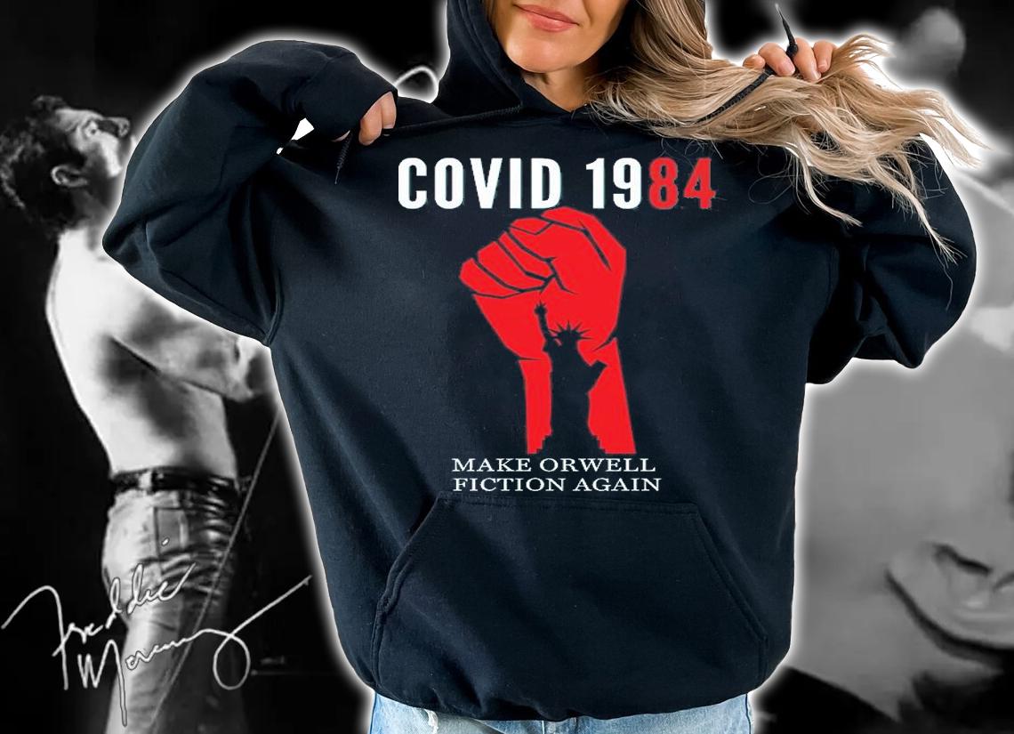 Covid 1984 Anti Vaccine Mandate Medical Freedom T-Shirt