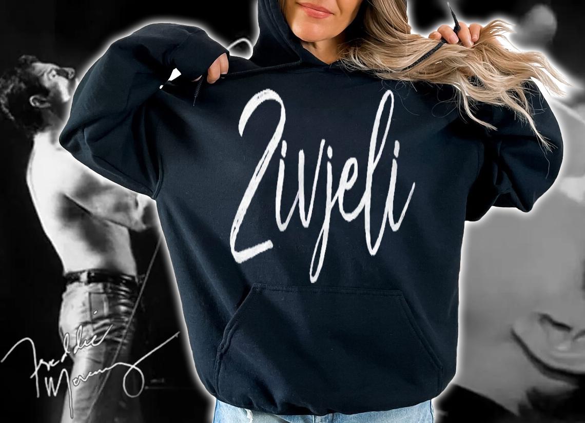 Croatian Cheers Funny Croatia Drinking Saying Zivjeli Shirt hoodie
