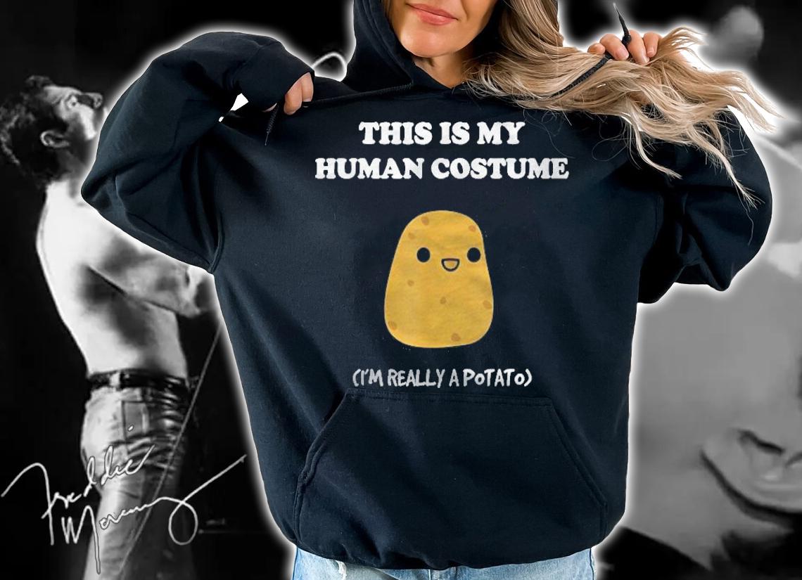 Funny Potato Gift This Is My Human Costume Potato Essential t-shirt hoodie